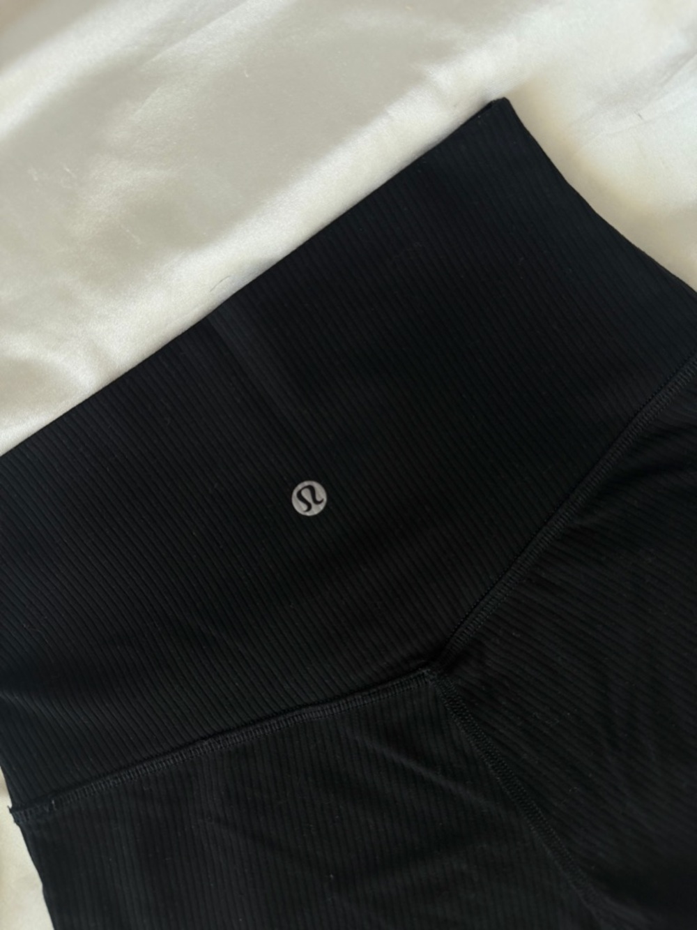 lululemon athletica Black Ribbed Leggings - Picture 2 of 2